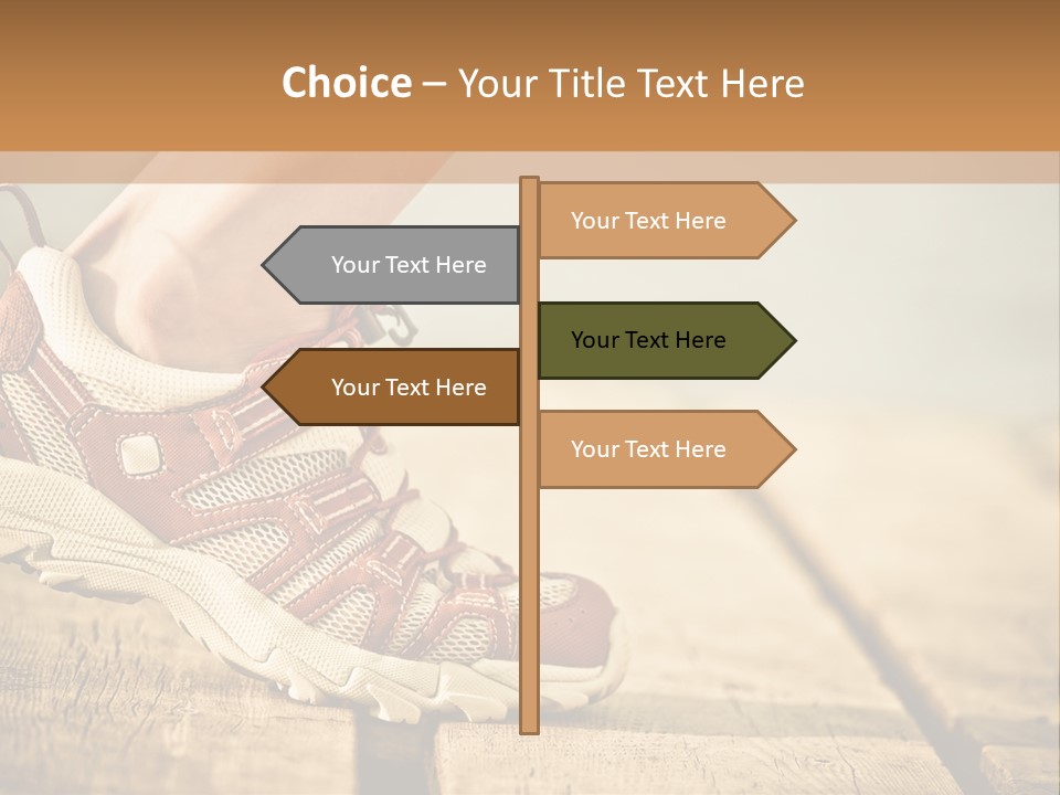 White Body Action PowerPoint Template