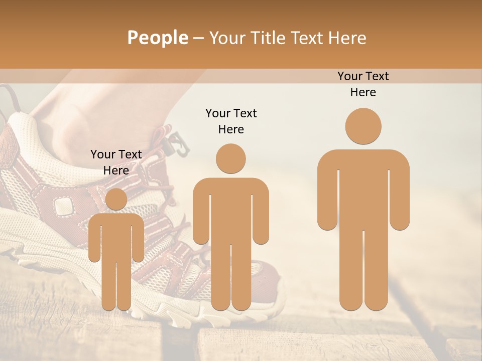 White Body Action PowerPoint Template