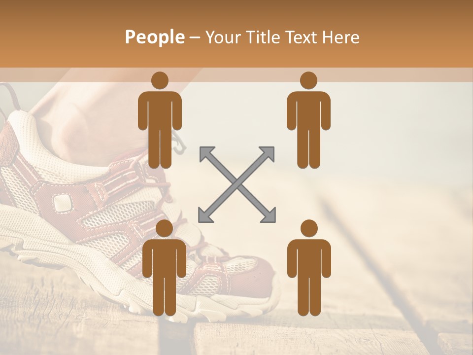 White Body Action PowerPoint Template