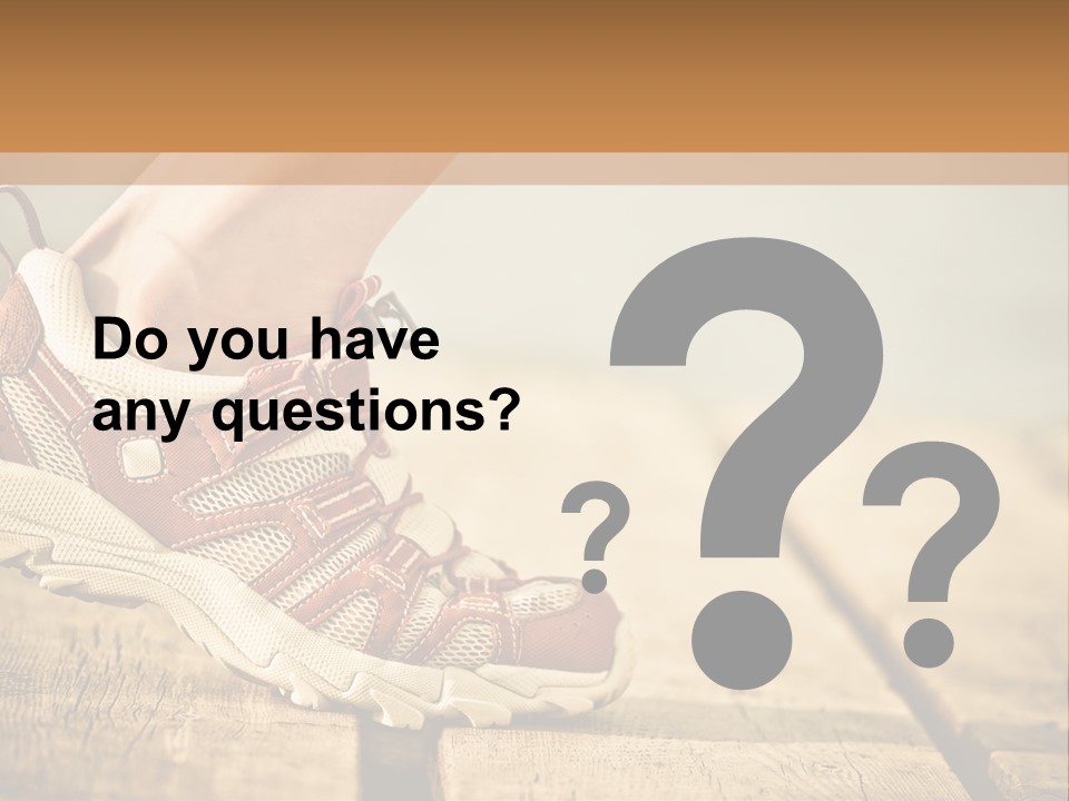 White Body Action PowerPoint Template