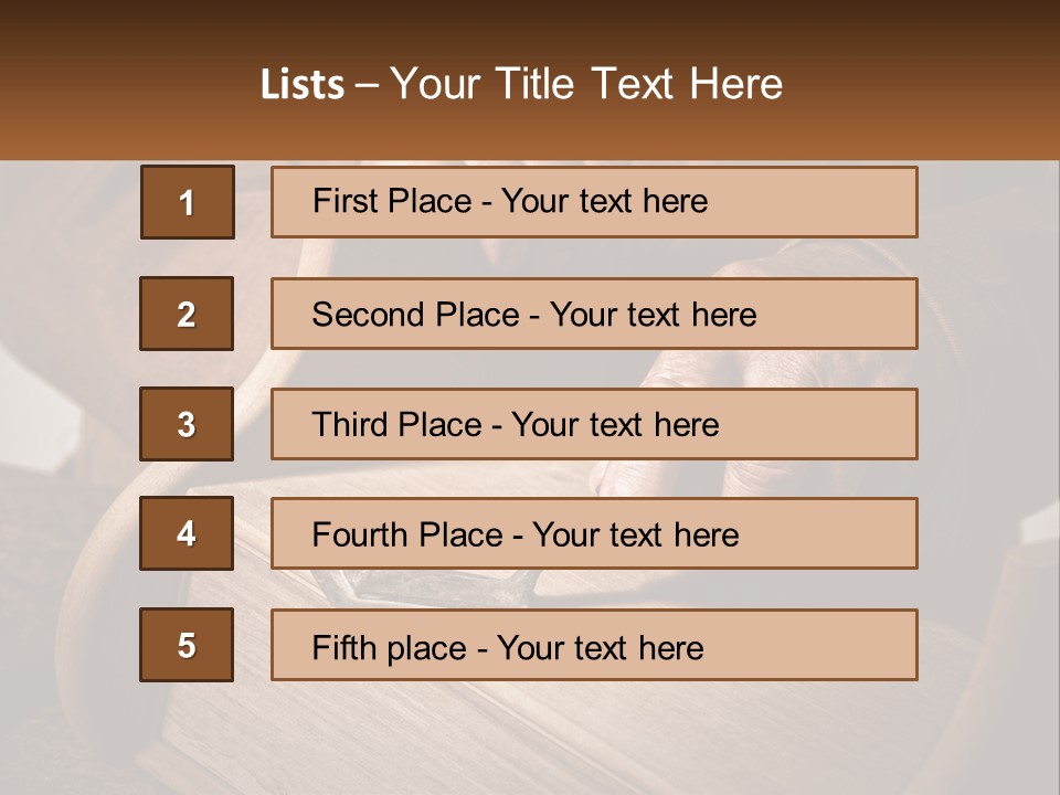 Metal Detail Grunge PowerPoint Template