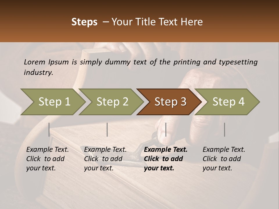 Metal Detail Grunge PowerPoint Template