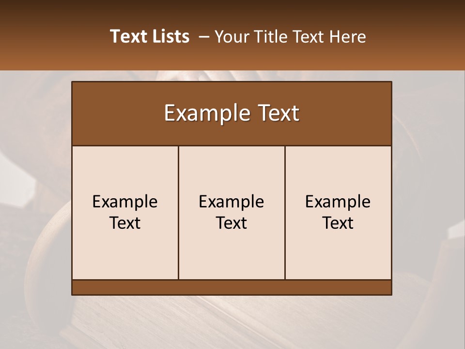 Metal Detail Grunge PowerPoint Template