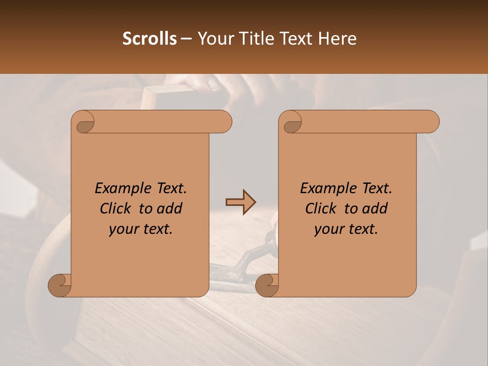 Metal Detail Grunge PowerPoint Template