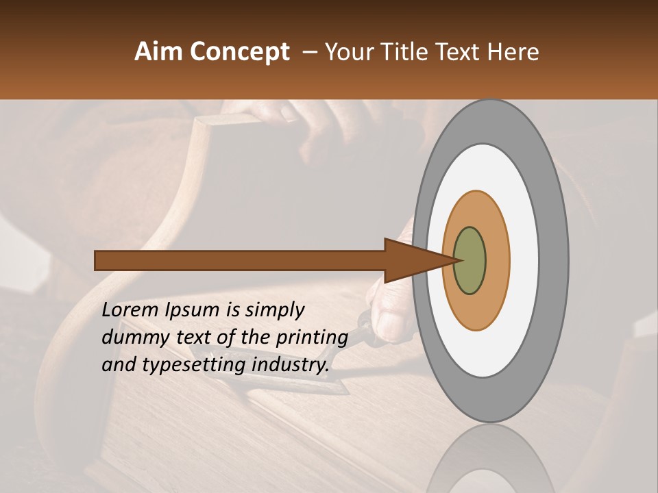 Metal Detail Grunge PowerPoint Template