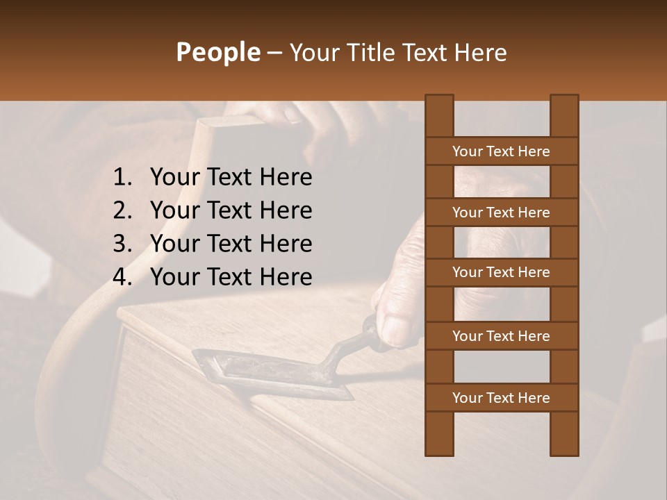 Metal Detail Grunge PowerPoint Template