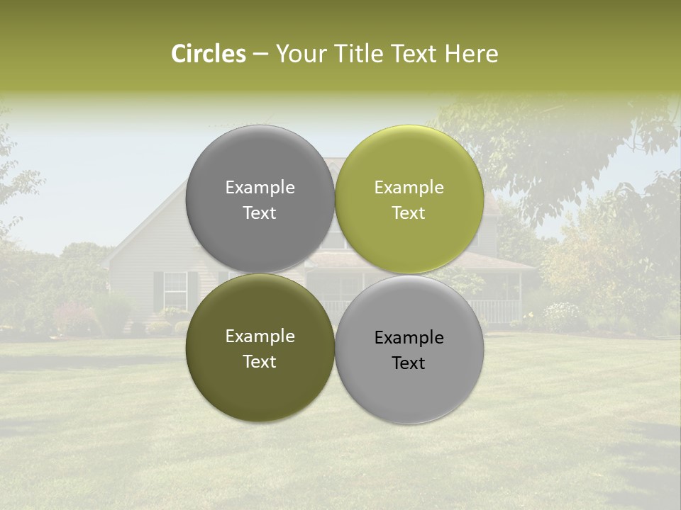 Field Landscape Acres PowerPoint Template