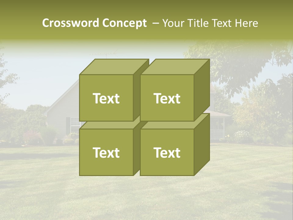 Field Landscape Acres PowerPoint Template
