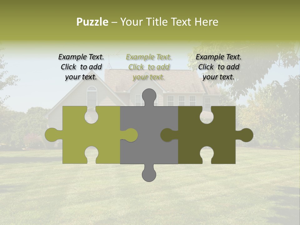 Field Landscape Acres PowerPoint Template