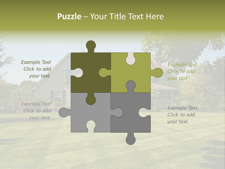 Field Landscape Acres PowerPoint Template