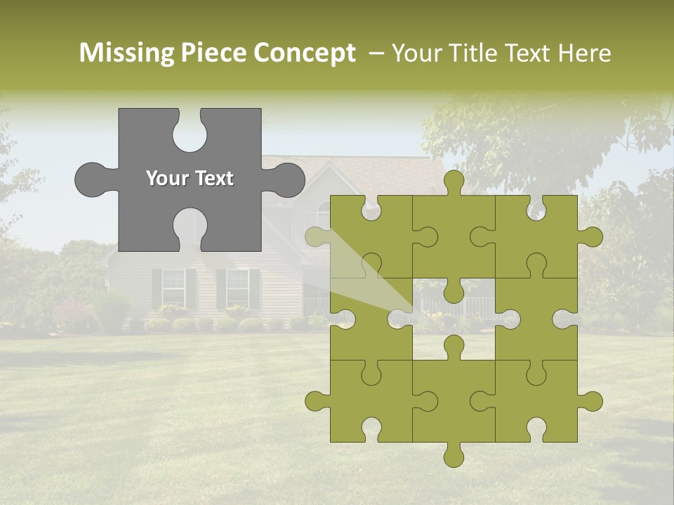 Field Landscape Acres PowerPoint Template