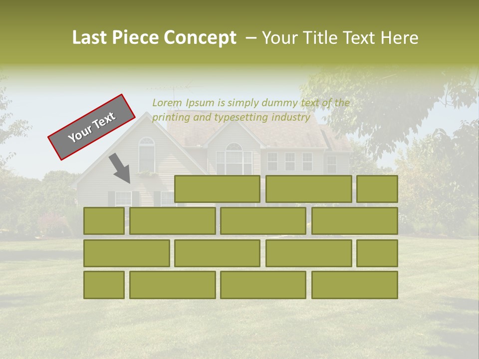 Field Landscape Acres PowerPoint Template