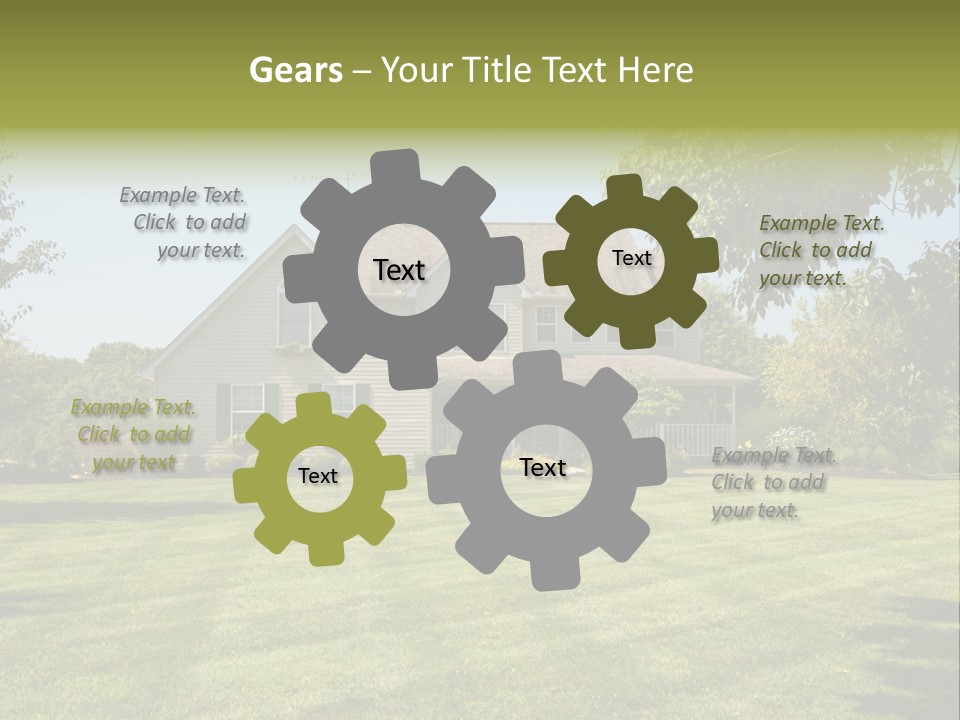 Field Landscape Acres PowerPoint Template