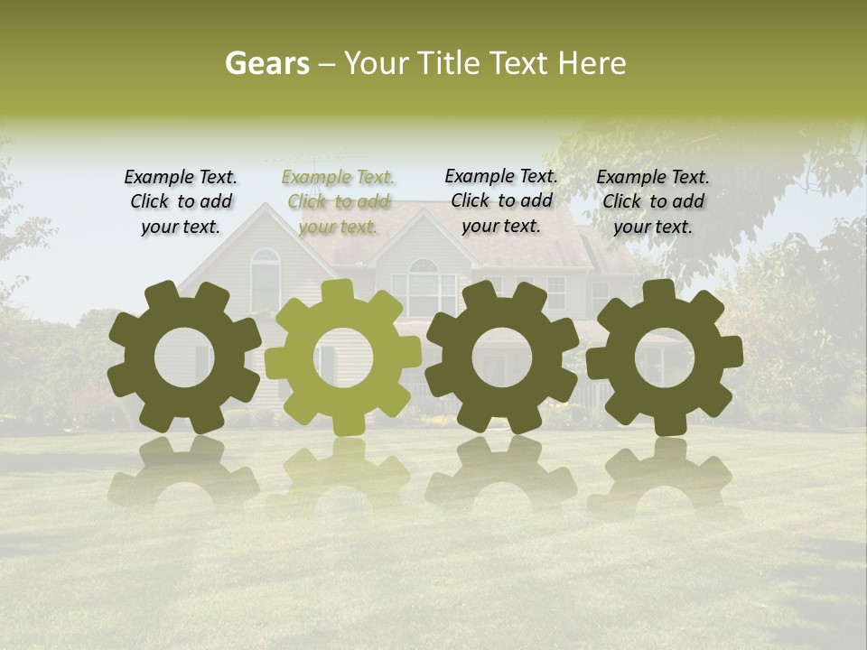 Field Landscape Acres PowerPoint Template