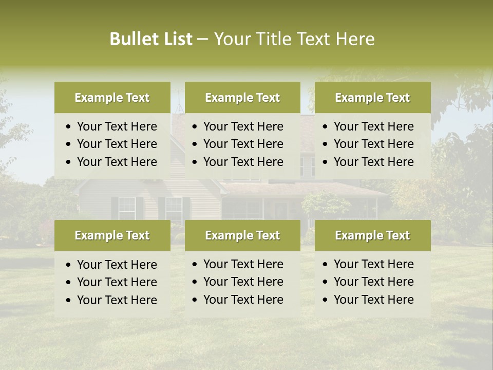Field Landscape Acres PowerPoint Template