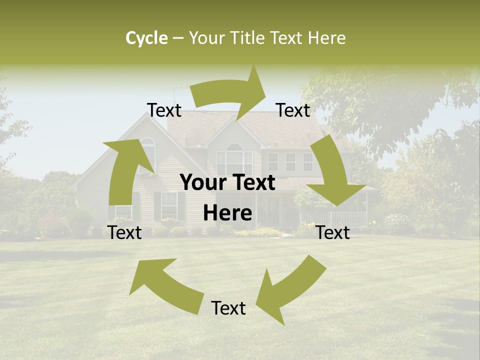 Field Landscape Acres PowerPoint Template