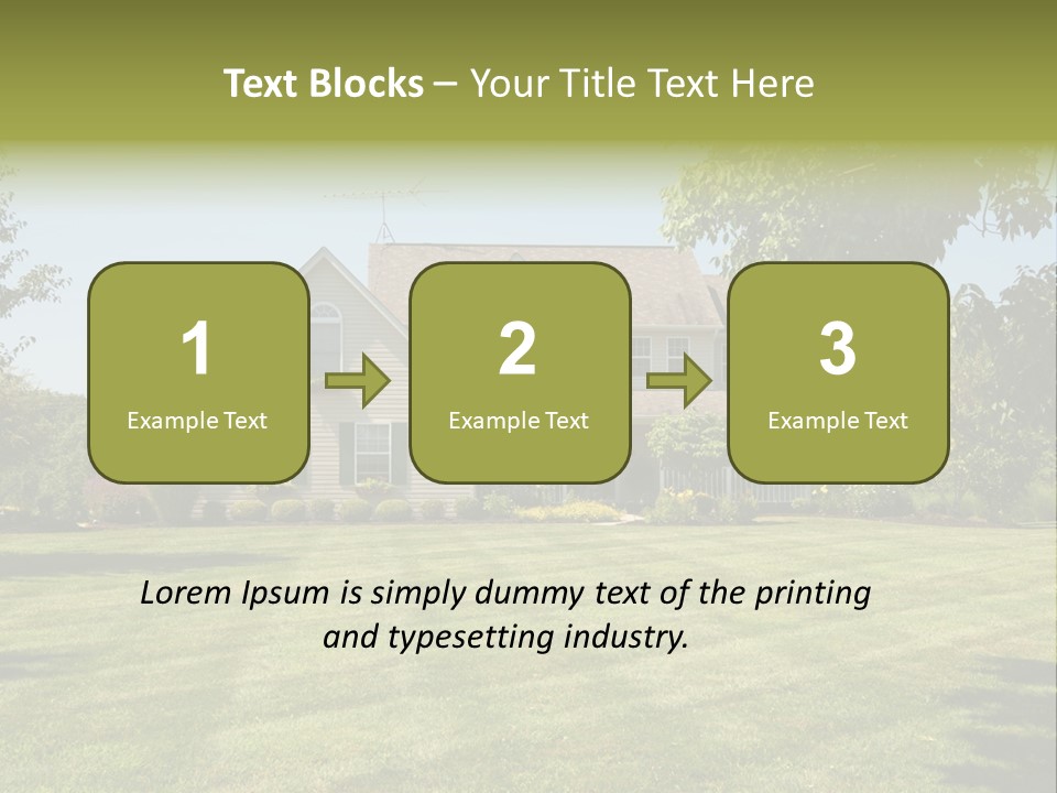 Field Landscape Acres PowerPoint Template