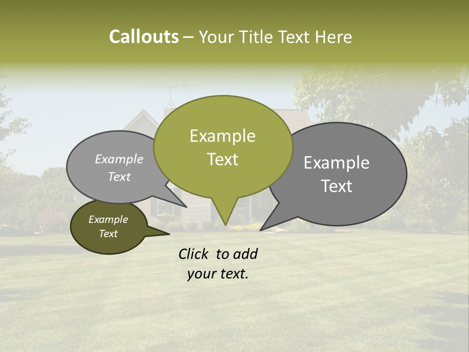Field Landscape Acres PowerPoint Template