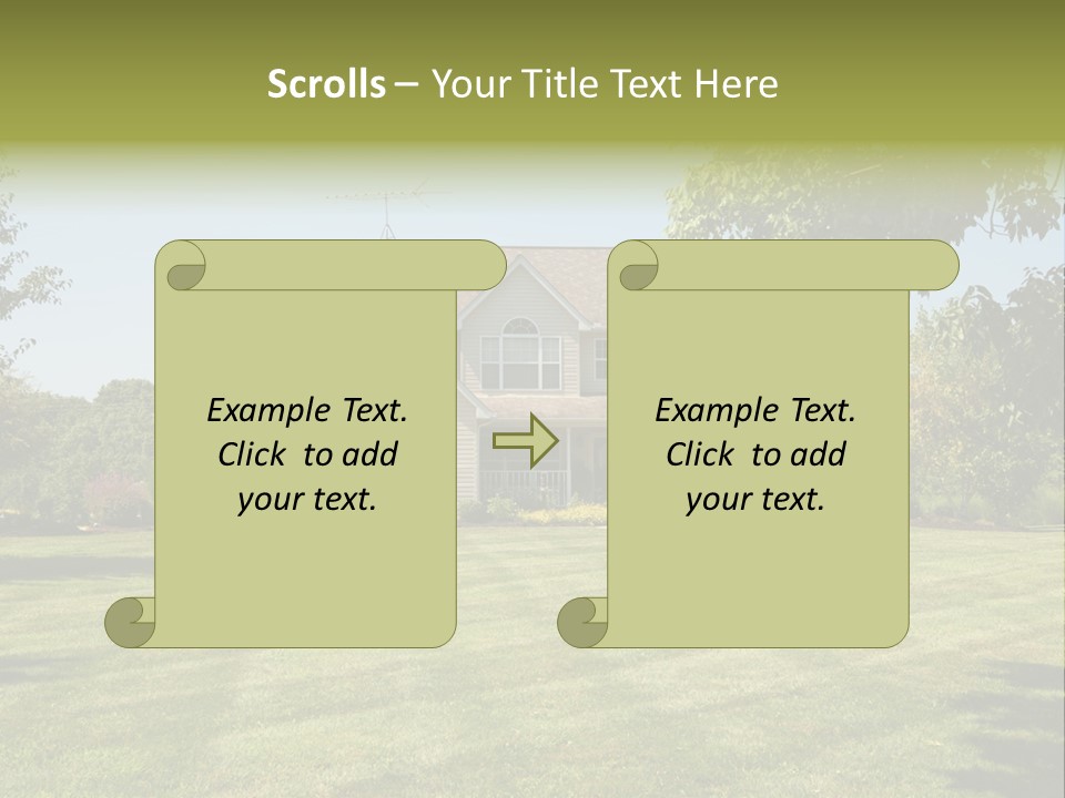 Field Landscape Acres PowerPoint Template