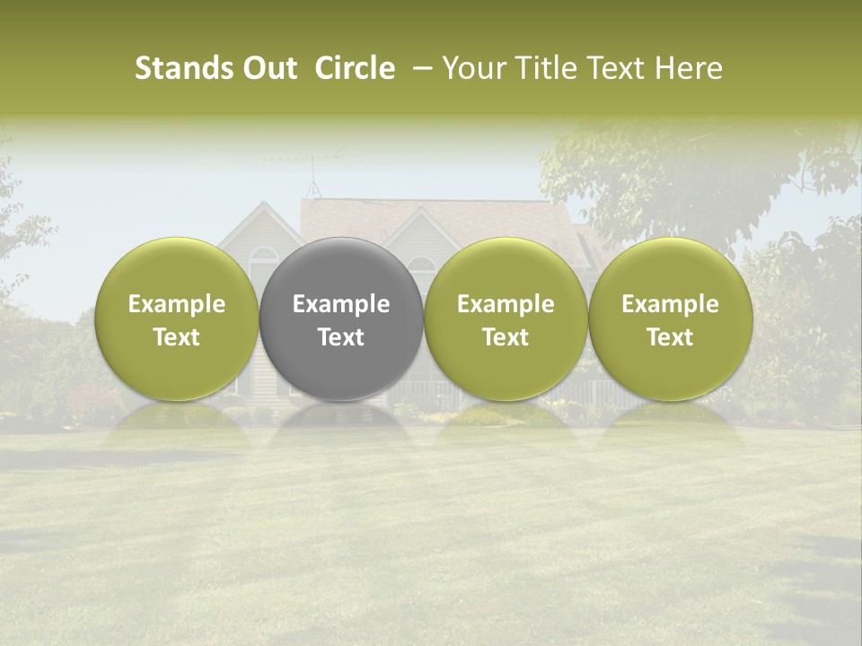 Field Landscape Acres PowerPoint Template