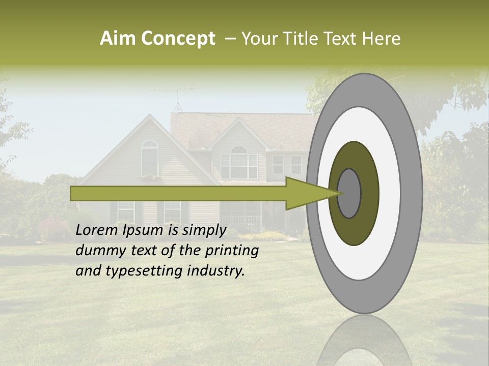 Field Landscape Acres PowerPoint Template