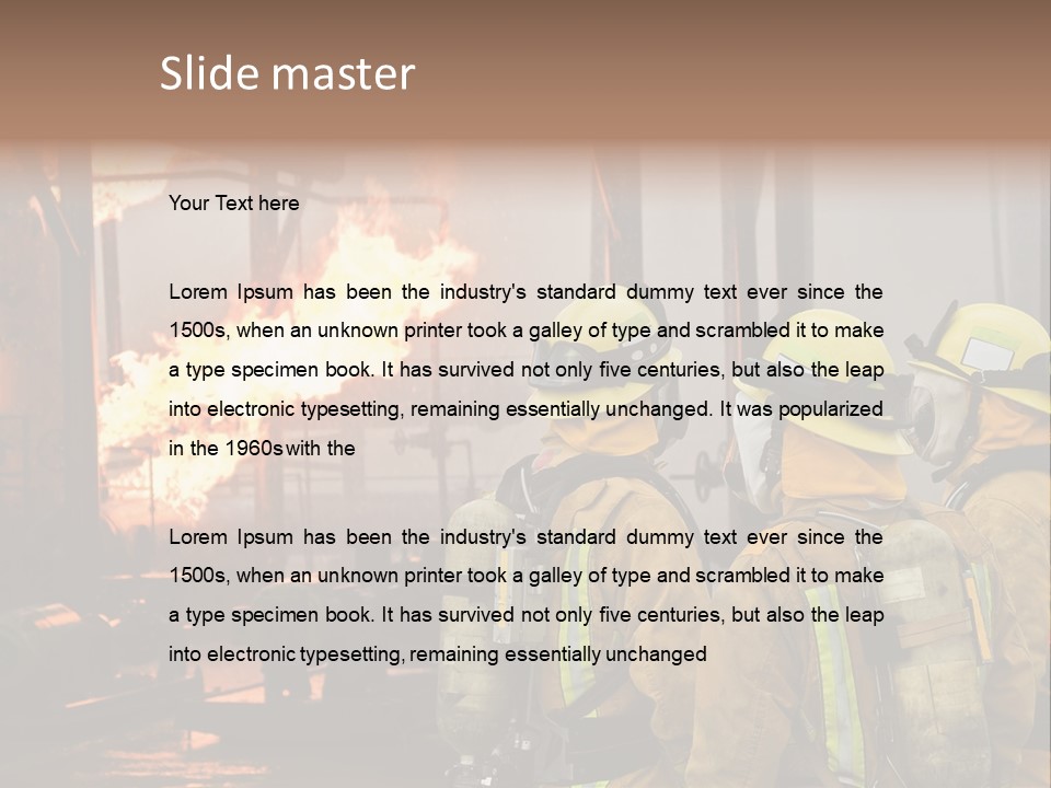 Exploding Analyze Occupation PowerPoint Template