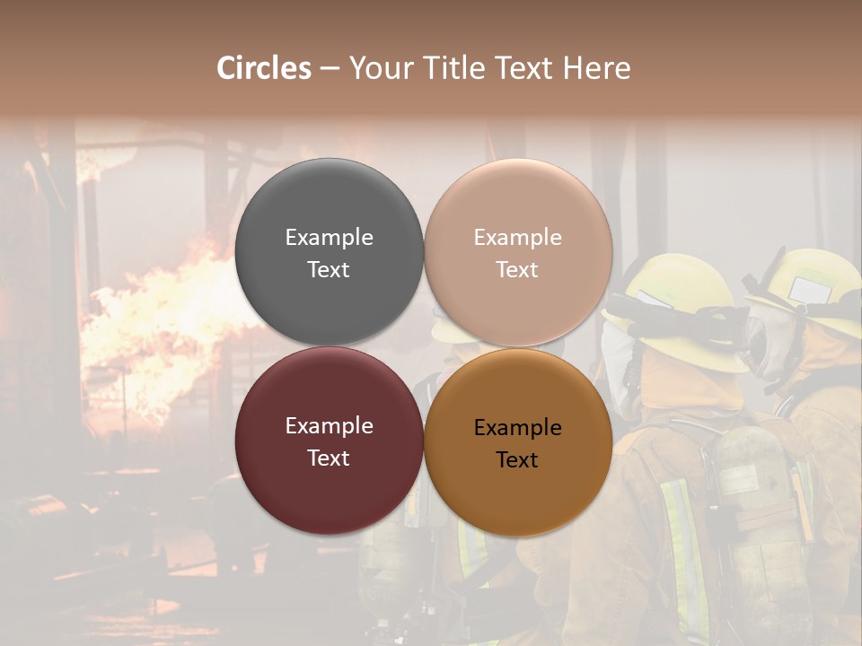 Exploding Analyze Occupation PowerPoint Template