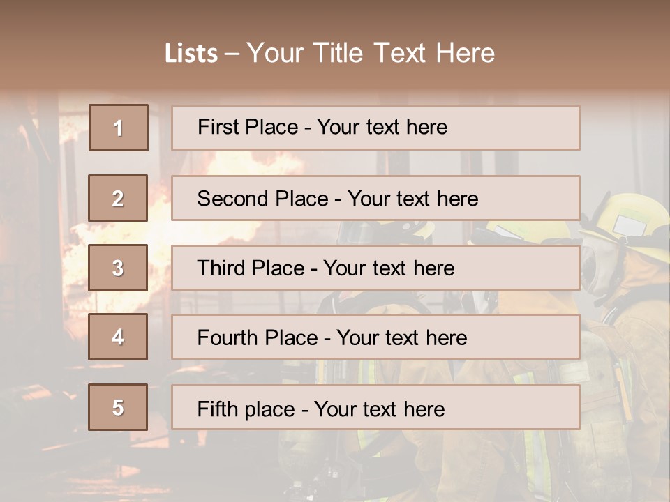Exploding Analyze Occupation PowerPoint Template