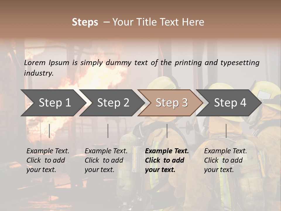 Exploding Analyze Occupation PowerPoint Template