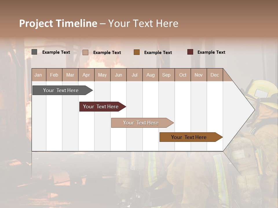 Exploding Analyze Occupation PowerPoint Template