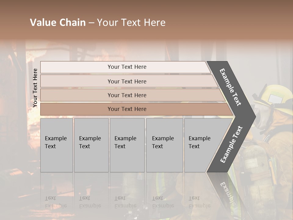 Exploding Analyze Occupation PowerPoint Template