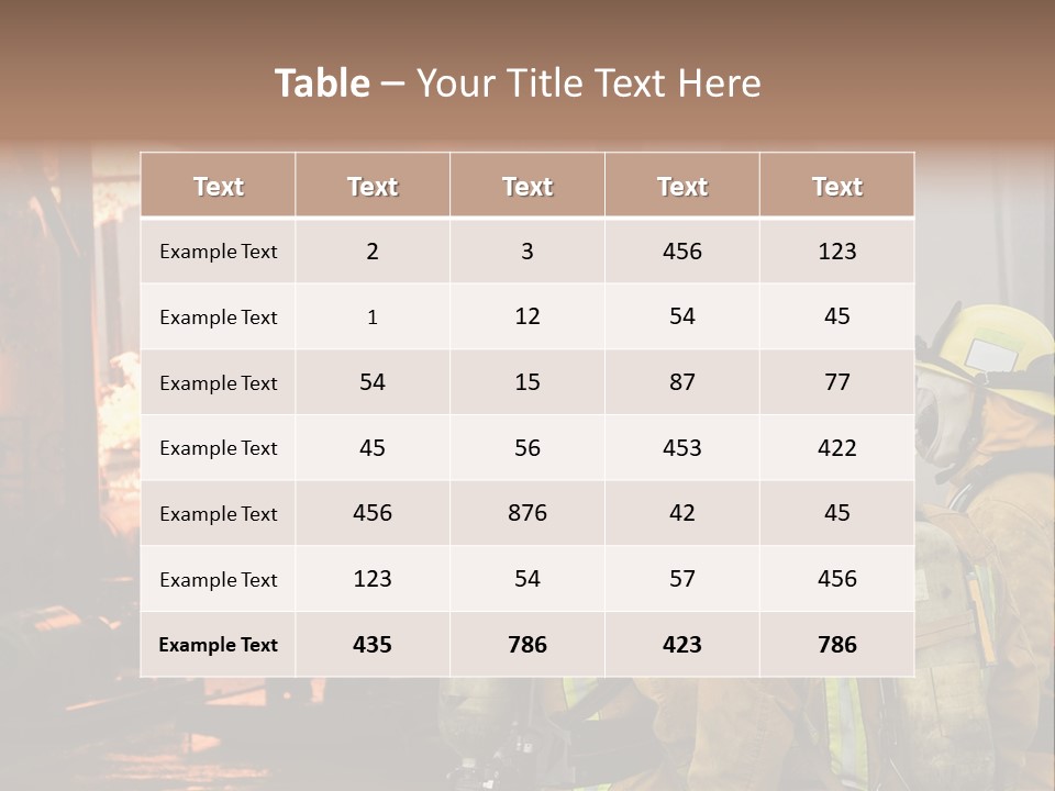 Exploding Analyze Occupation PowerPoint Template