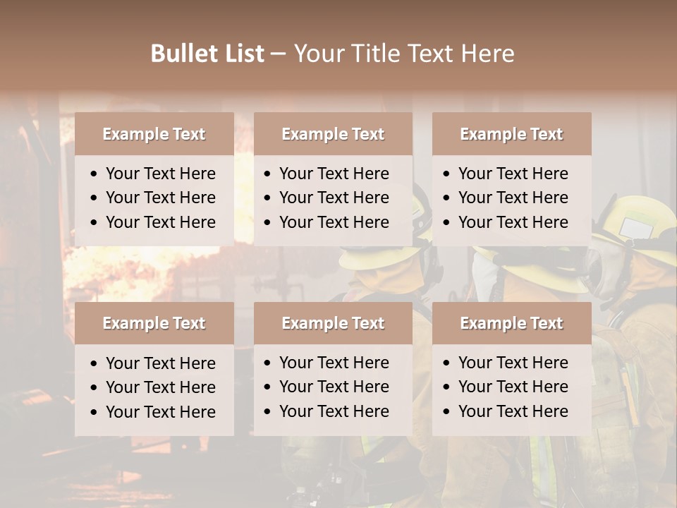 Exploding Analyze Occupation PowerPoint Template