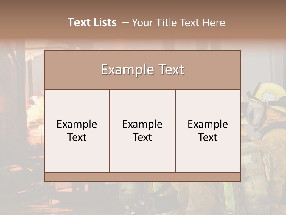 Exploding Analyze Occupation PowerPoint Template