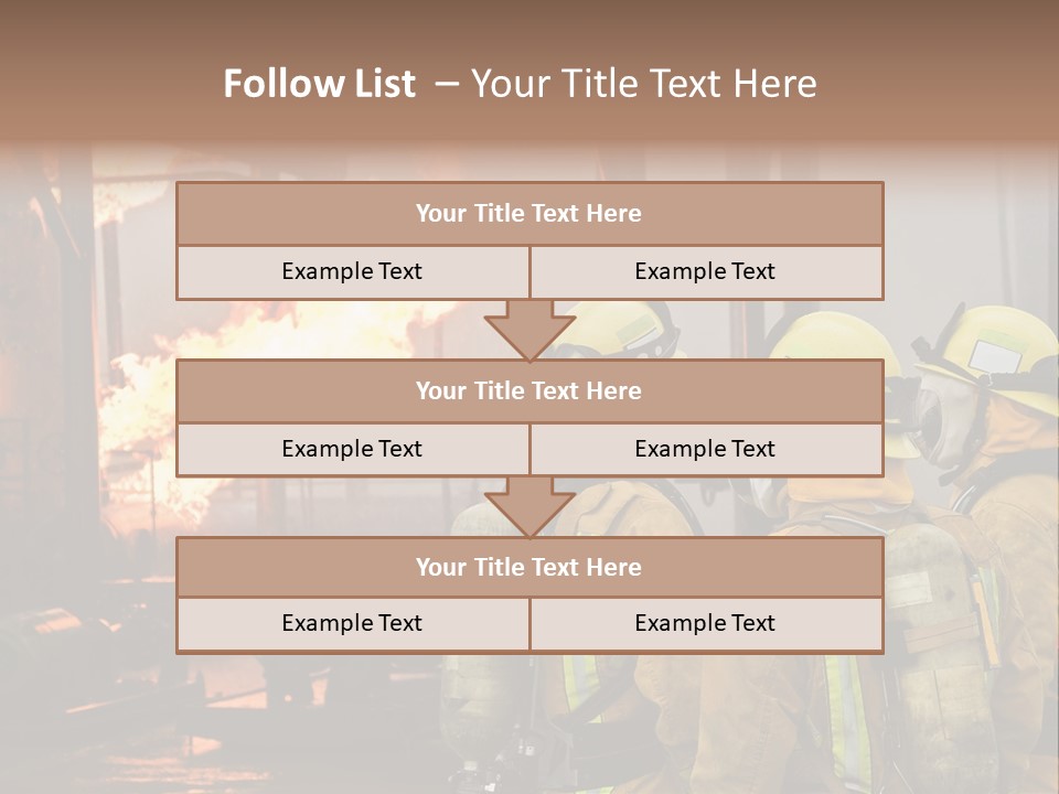 Exploding Analyze Occupation PowerPoint Template