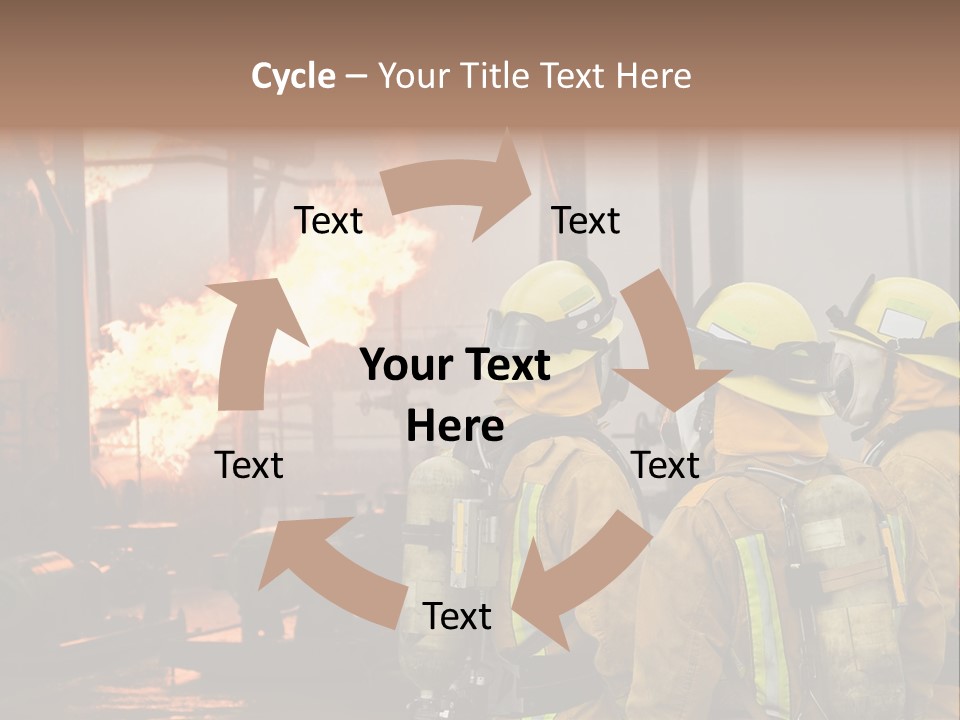 Exploding Analyze Occupation PowerPoint Template