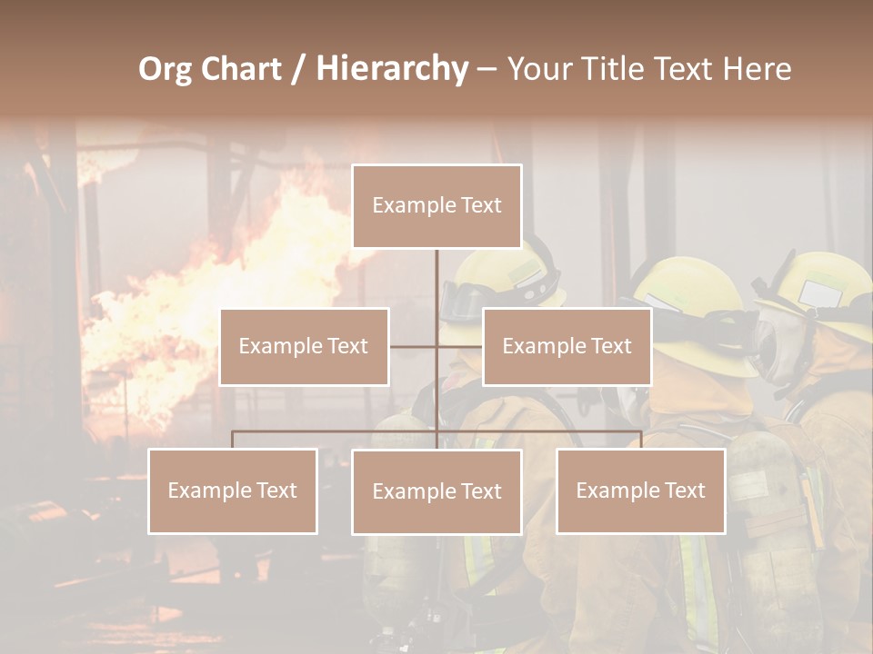 Exploding Analyze Occupation PowerPoint Template
