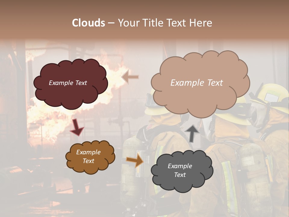 Exploding Analyze Occupation PowerPoint Template
