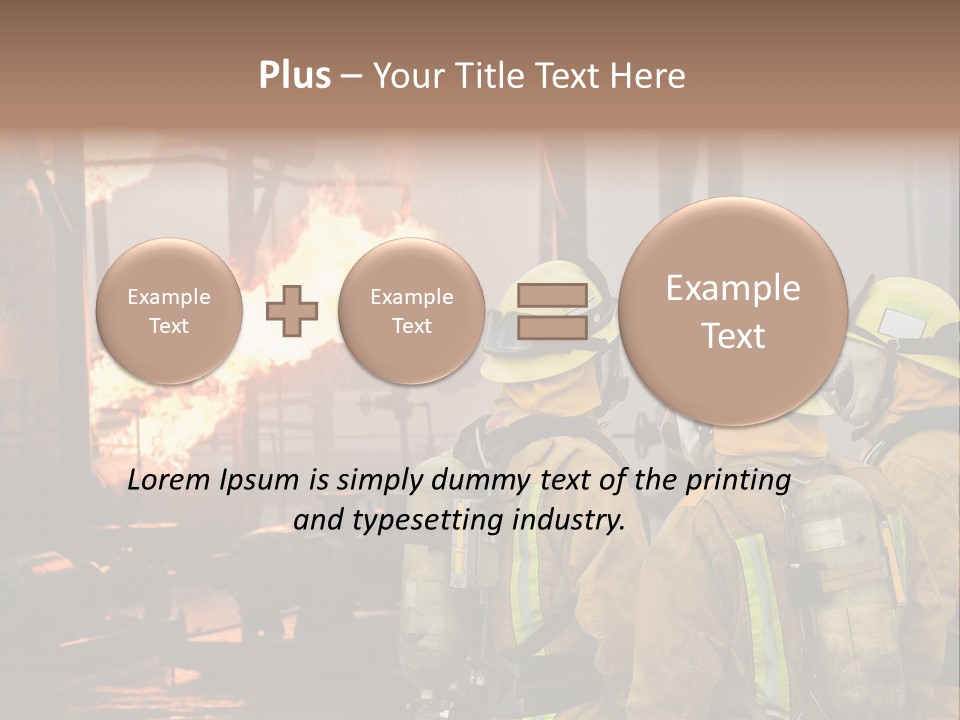 Exploding Analyze Occupation PowerPoint Template
