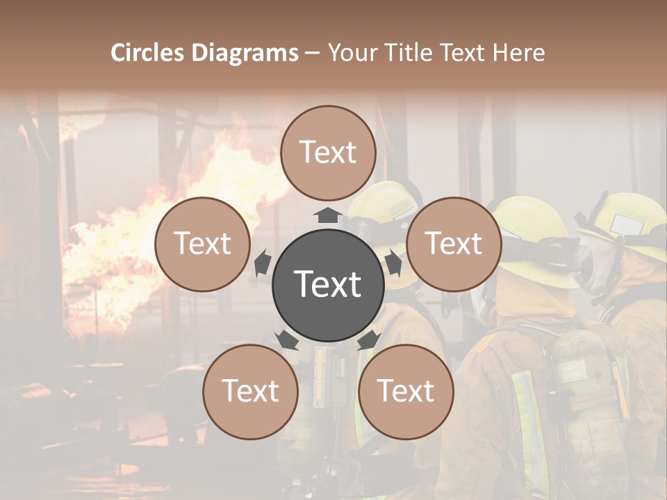 Exploding Analyze Occupation PowerPoint Template