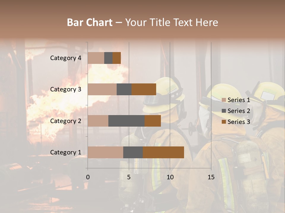 Exploding Analyze Occupation PowerPoint Template