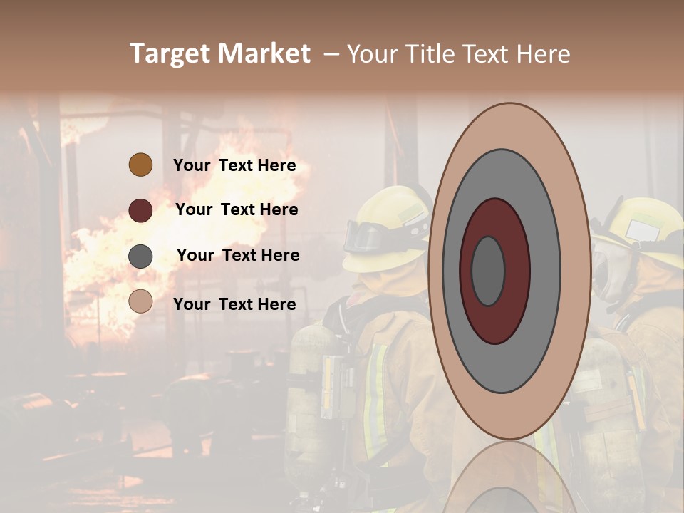 Exploding Analyze Occupation PowerPoint Template