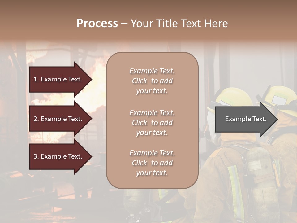 Exploding Analyze Occupation PowerPoint Template