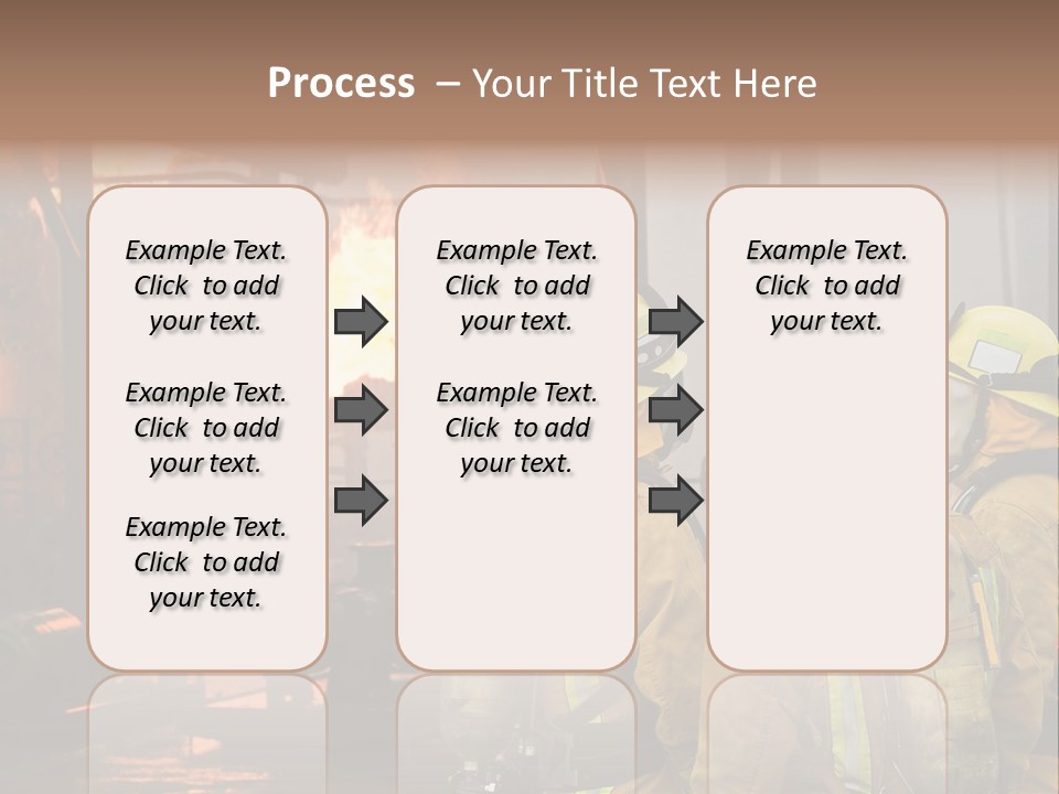 Exploding Analyze Occupation PowerPoint Template