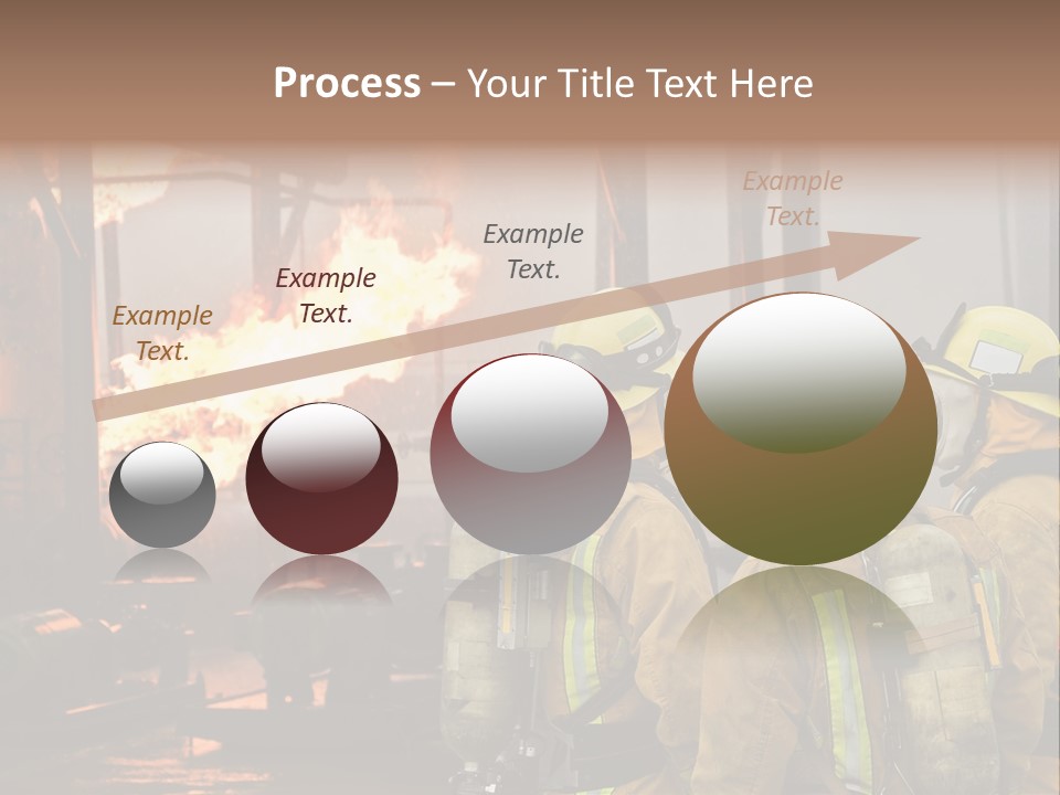 Exploding Analyze Occupation PowerPoint Template