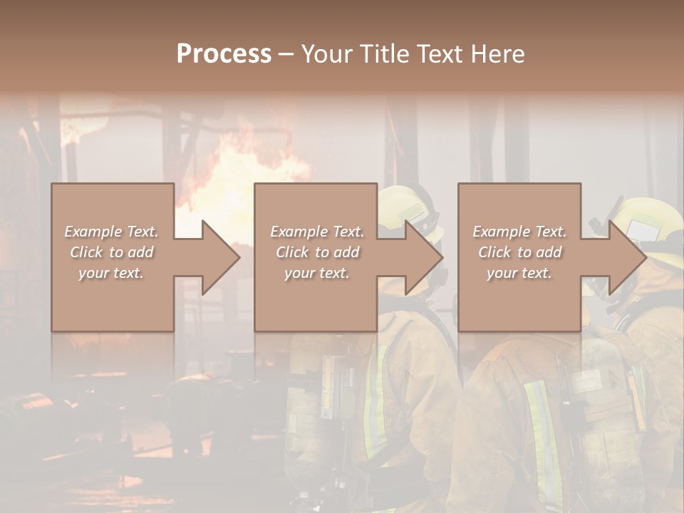 Exploding Analyze Occupation PowerPoint Template