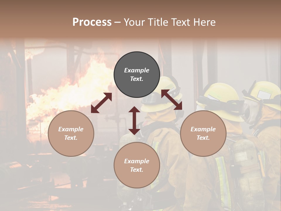 Exploding Analyze Occupation PowerPoint Template