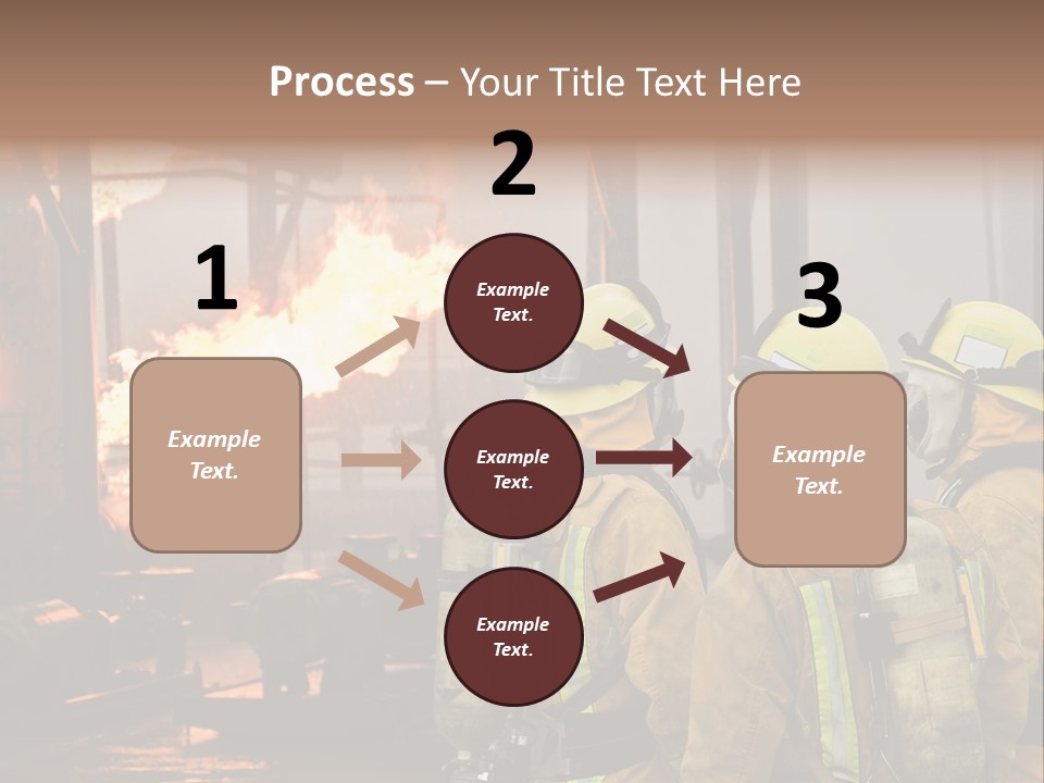 Exploding Analyze Occupation PowerPoint Template