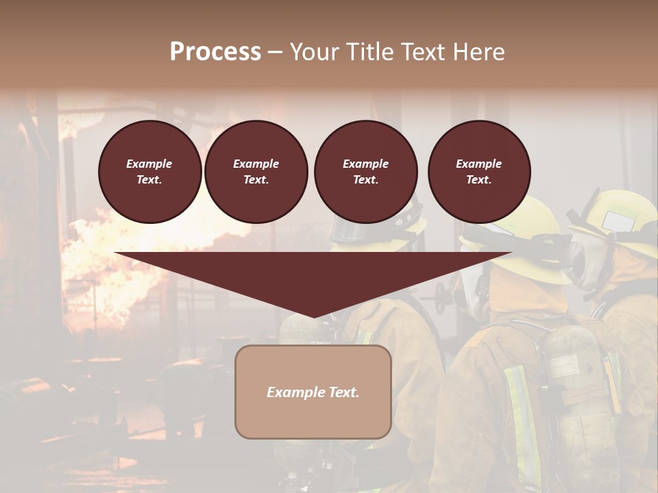 Exploding Analyze Occupation PowerPoint Template