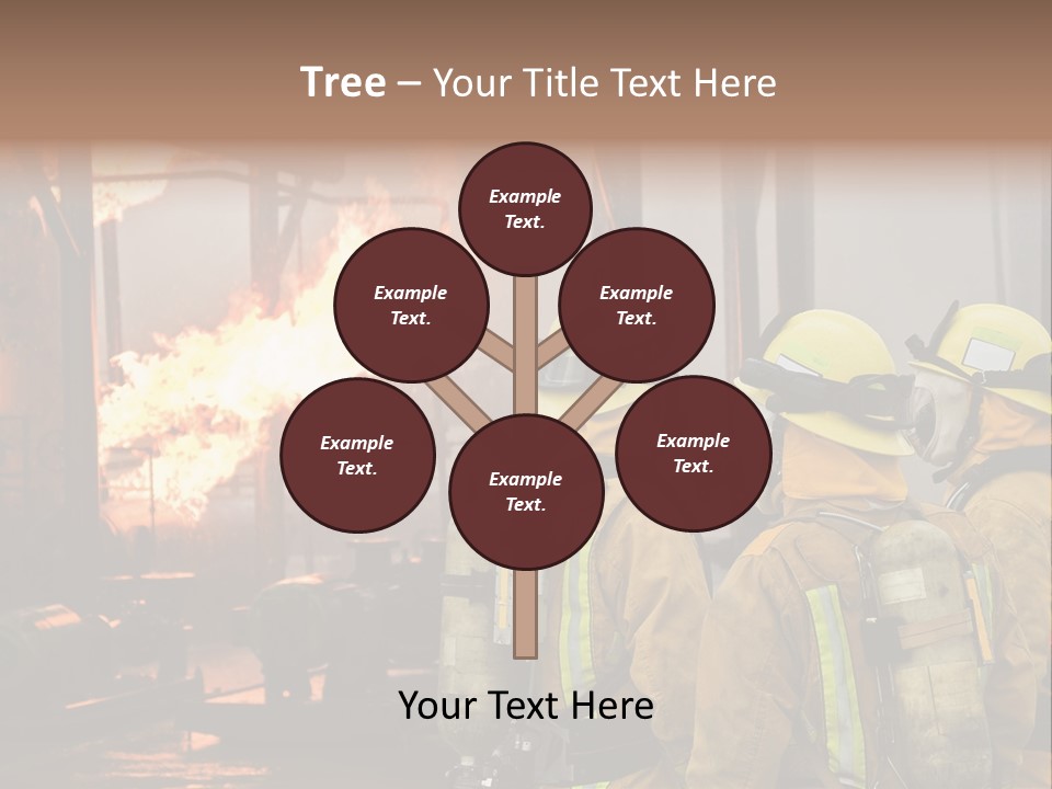 Exploding Analyze Occupation PowerPoint Template